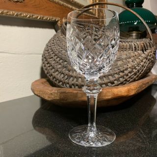 Waterford Crystal Powerscourt 7 5/8 " Water Goblet Gothic Mark Ireland - 11 Avail