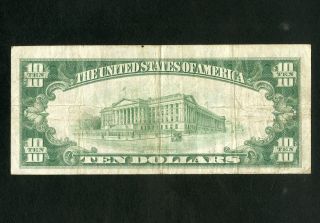 US Paper Money 1929 $10 National Salt Lake City UT Charter 9403 2