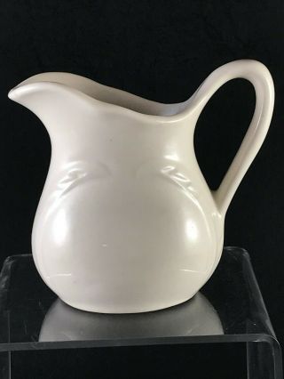 Vintage Vitrified China Small Creamer Milk Pitcher Made In Usa