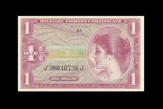 1965 Mpc United States $1 Series 641 ( (gem Unc))