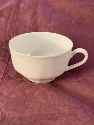 Vintage Haviland France Limoges Ranson White China Tea Cup