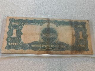 1899 BLACK EAGLE $1 SILVER CERTIFICATE LARGE NOTE,  NR 2