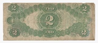 Fr 57 1917 Series $2 Jefferson Legal Tender U.  S.  Treasury Note 2