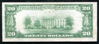 FR.  1870 - E 1929 $20 FRBN FEDERAL RESERVE BANK NOTE RICHMOND,  VA XF (F) 2