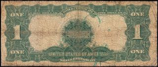 Circulated 1899 $1 BLACK EAGLE Silver Certificate V2520738A 3
