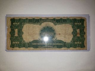 1899 $1 Silver Certificate Black Eagle Teehee - Burke - Circulated 2