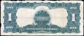 Circulated 1899 $1 BLACK EAGLE Silver Certificate T11674714A 3