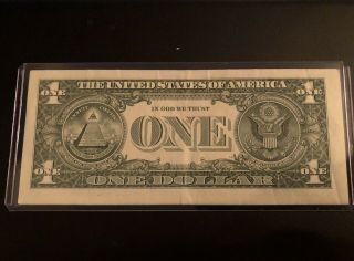 Fancy Serial Number “00008000” 7 Of A Kind Low Serial Number $1 2013 Seven Zeros 2
