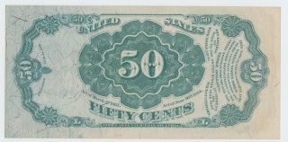 Fractional Currency FR1380 Fifth Issue Fifty Cents (50c) 2