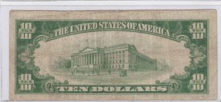 KAPPYSCOINS 11884 1929 $10 THE UNION NATIONAL BANK OF CLARKSBURG WV WEST VIRGINA 2