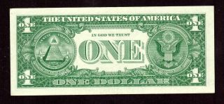 ((ERROR))  $1 1963 B Federal Reserve Note ( (Misaligned))  CURRENCY 3