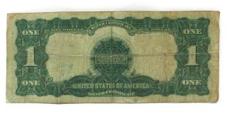 1899 US ONE DOLLAR BLACK EAGLE LARGE SILVER CERTIFICATE NOTE NR 8446 - 2 2