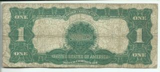 Series of 1899 One Dollar Silver Certificate Black Eagle Note X30998755A 2