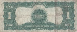 1 SILVER DOLLAR FINE BANKNOTE FROM USA 1899 PICK - 338 2