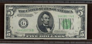 2_ - _SEQUENTIAL_1934 - C_$5.  00_Federal Reserve Notes_Choice & Gem Uncirculated - OPQ 3