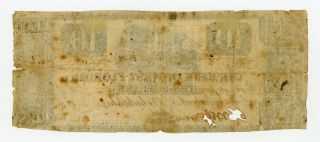 1800 ' s $10 The Bank of West Florida - Apalachicola,  FLORIDA Note 2
