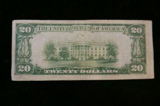 SERIES OF 1929 U.  S.  $20 NATIONAL CURRENCY BANK OF YORK YORK NOTE 3