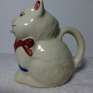 Puss ' n Boots Cat Cream Pitcher,  Shawnee Pottery,  Vintage, 2