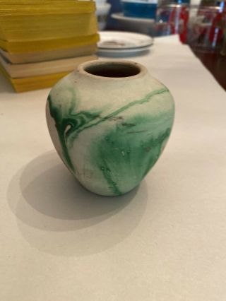 Vintage Nemadji Usa Clay Pottery Vase