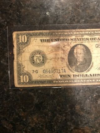 (1) SERIES 1914 $10.  00 