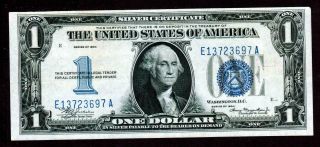 $1 1934 ( (EXTREMELY FINE))  FUNNY BACK Silver Certificate 2