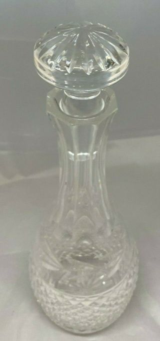 Vintage Waterford Crystal Glandore Cordial Whiskey Decanter Crafted in Ireland 3