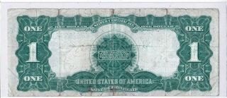 1899 $1 BLACK EAGLE Silver Certificate Large FR - 234 Elliott / White 2