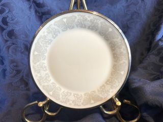 Bread & Butter Plate Snow Lily China,  By Lenox