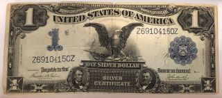 Fr.  233 1899 $1 Black Eagle - Very Fine