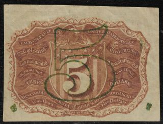 1863 5 Cents Fractional Currency Note 