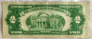 1928 - C $2.  00 UNITED STATES NOTE RED SEAL B 48374773 A No Tears No Pin Holes 2