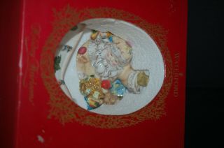 NIB Waterford Holiday Heirlooms Georgian Santa Christmas Candy Jar 130877 3