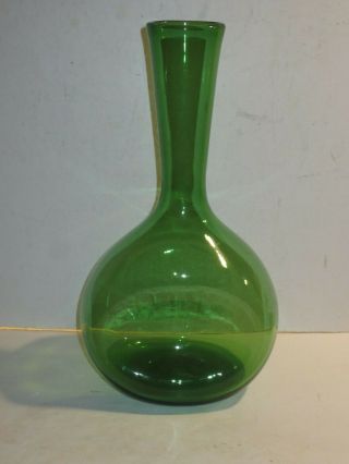 Blenko Art Glass Mid - Century Modern Pinched Dimpled 12 " Vase