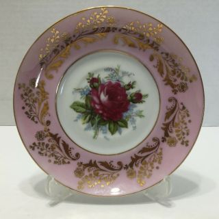 Vintage Royal Sealy Cabbage Rose Teacup and saucer 3