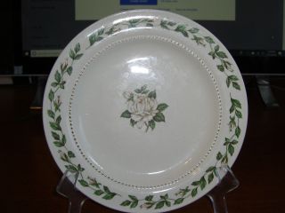 Vintage Hall China Cameo Rose Salad Plate (s)