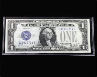1928b $1 Silver Certificate - One Silver Dollar Note - Brilliant Uncirculated