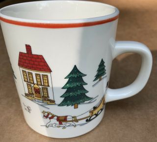 The Joy Of Christmas Jamestown China Coffee Mug