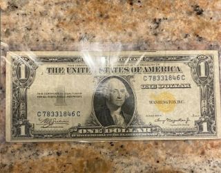 $1 1935 A North Africa Silver Certificate More Currency For Currency