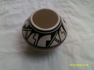 Native American Style Glazed Vase - Artist Signed
