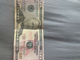 $50.  00 Star Note