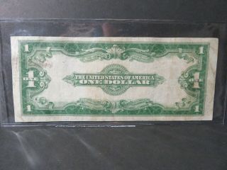 $1 1923 Silver Certificate United States Wood - White Horseblanket Note 2