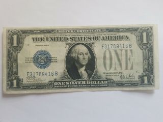 1928 B United States $1 One Dollar Silver Certificate Note