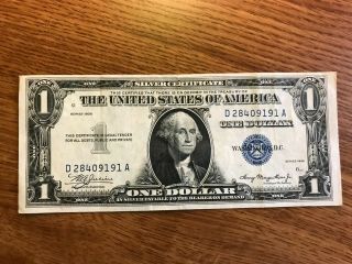 1935 Plain Series $1 Currency Silver Certificate 1935 Plain Series
