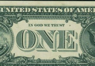 1988A WEB PRESS note 1 Dollar Federal Reserve FR - 1917 - C GEM 65PPQ 3