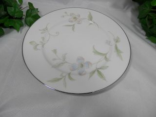 Set (s) Of 4 Salad Plates Cherbourg Mpn 332 White Four Crown China 109167