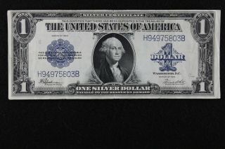 $1 1923 Horse Blanket Large Silver Certificate H94975803b One Dollar Fr 237 Kl52