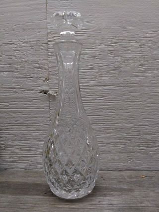 Vtg Waterford Crystal Cordial Decanter 11 1/4 " Comeragh Cut Crystal