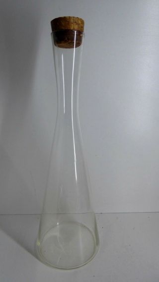 Vintage Holmegaard Glass Decanter Bottle Scandinavian Mid Century Design
