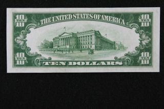 $10 1934A UNC Federal Reserve Note L48733030A ten dollar L12 San Francisco 2