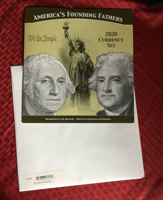 America’s Founding Fathers 2020 Currency Set At Matched Ser 
